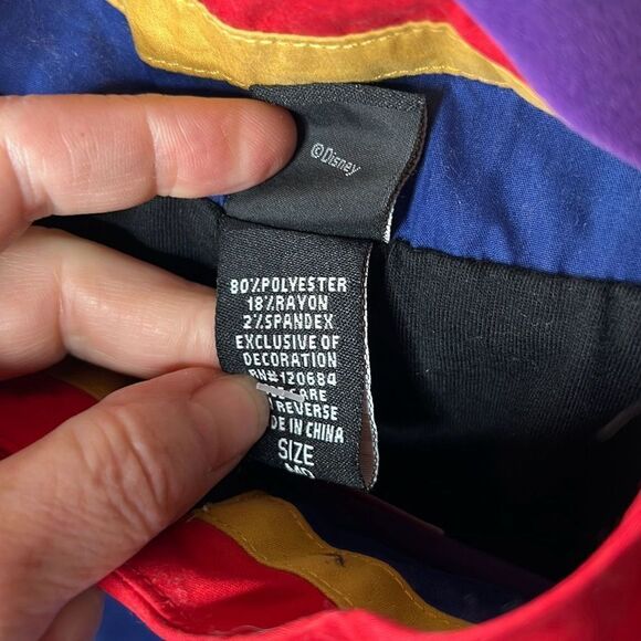 Disney Marvel Zip Up Wind Breaker Jacket Nwot Size Medium Spider-Man - Picture 4 of 6